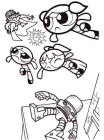 mojo jojo coloring page