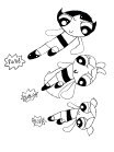 mojo jojo coloring page