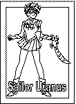 sailor uranus poster