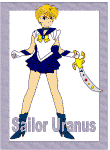 sailor uranus poster