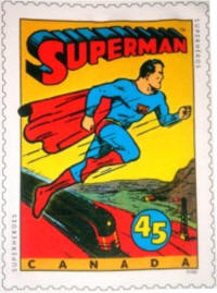 superman stamp
