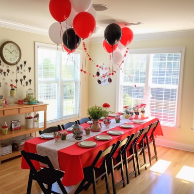 ladybug themed birthday decorations