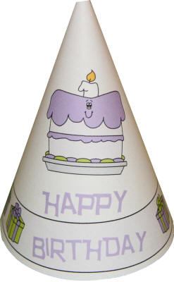 cone paper hat