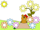 Groundhog's Day Bingo Dauber Art