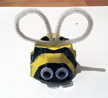 Bumblebee Egg Carton Craft