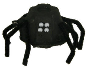 egg carton spider craft