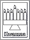 kwanzaa coloring page