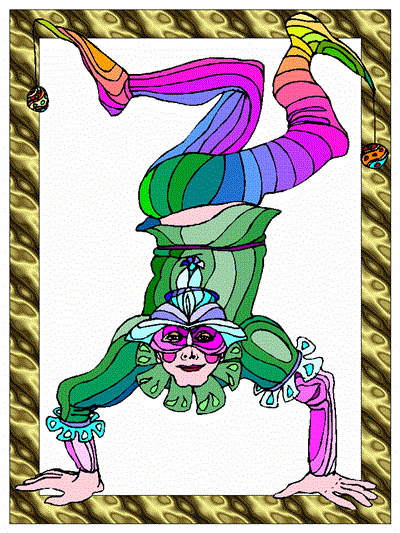 mardi gras coloring book pages