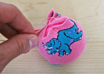 DIY hacky sack craft