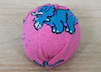DIY hacky sack craft