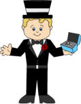 groom paper doll craft