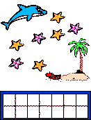 ocean themed chore or potty training chart