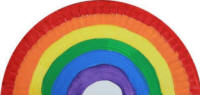 Rainbow Paper Plate Craft