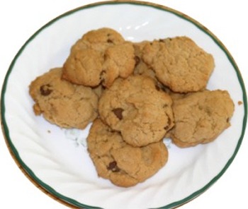 Chocolate Chip Peanut Butter Cookies