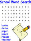 school word search
