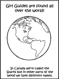 around the world worksheet