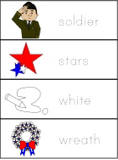 Memorial Day word wall words