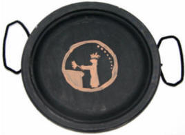 greek pottery paper plate craft