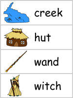 Marie and the Orange Fish Word Wall Activities
