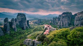 Meteora Monasteries, Holy Land, Thessaly, Greece