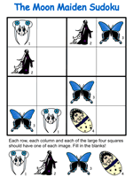 The Moon Maiden Sudoku Puzzles