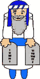 Moses toilet paper roll craft