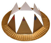 King's Crown Paper Plate Craft