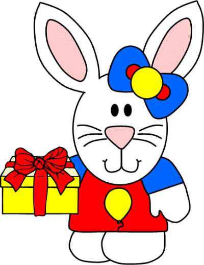 bunny paper craft