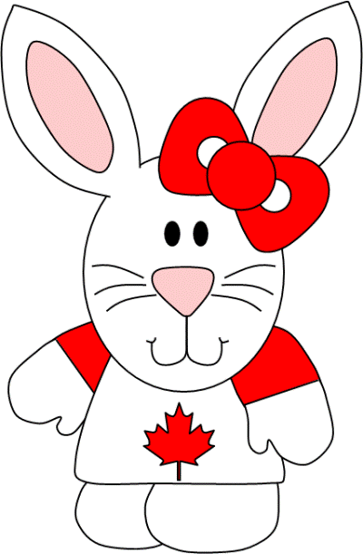 bunny paper craft