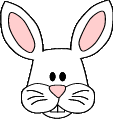 bunny paper craft