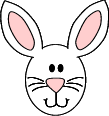 bunny paper craft