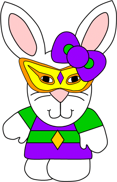 bunny paper craft