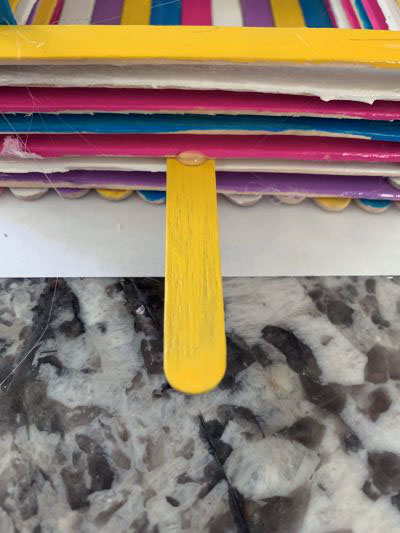 Popsicle Stick Bird Feeder Craft