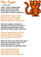 poem:  the Tyger