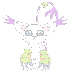 Gatomon digimon craft