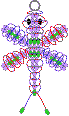 dragonfly pony bead