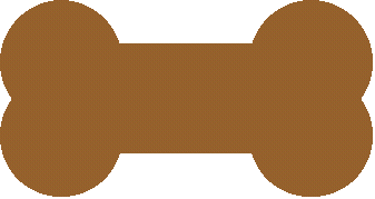 dog bone cake