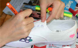 canvas shoes