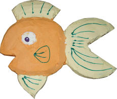 fish birthday cake