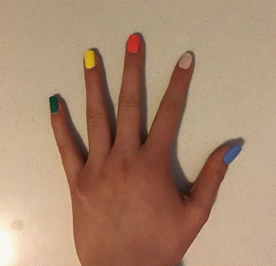 Spring-themed nail designs