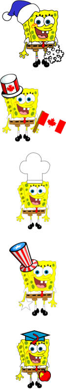 sponge bob paper crafts