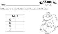 jungle math pages