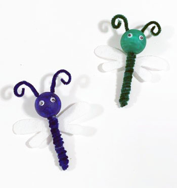 Dragonfly crafts for kids