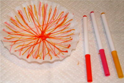 colour coffee filter