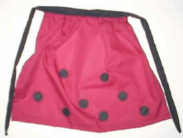 ladybug apron
