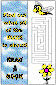 bumblebee maze bookmark