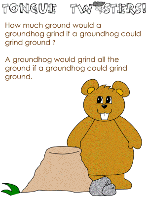 tongue twister