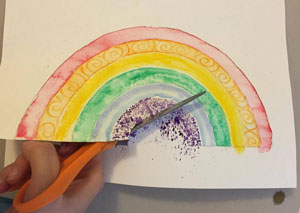 Water Color Rainbow