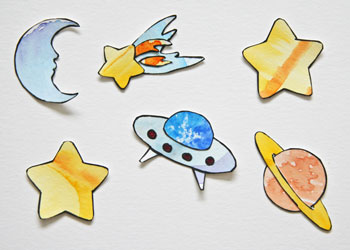 clothespin night sky craft