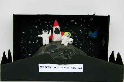 space diorama